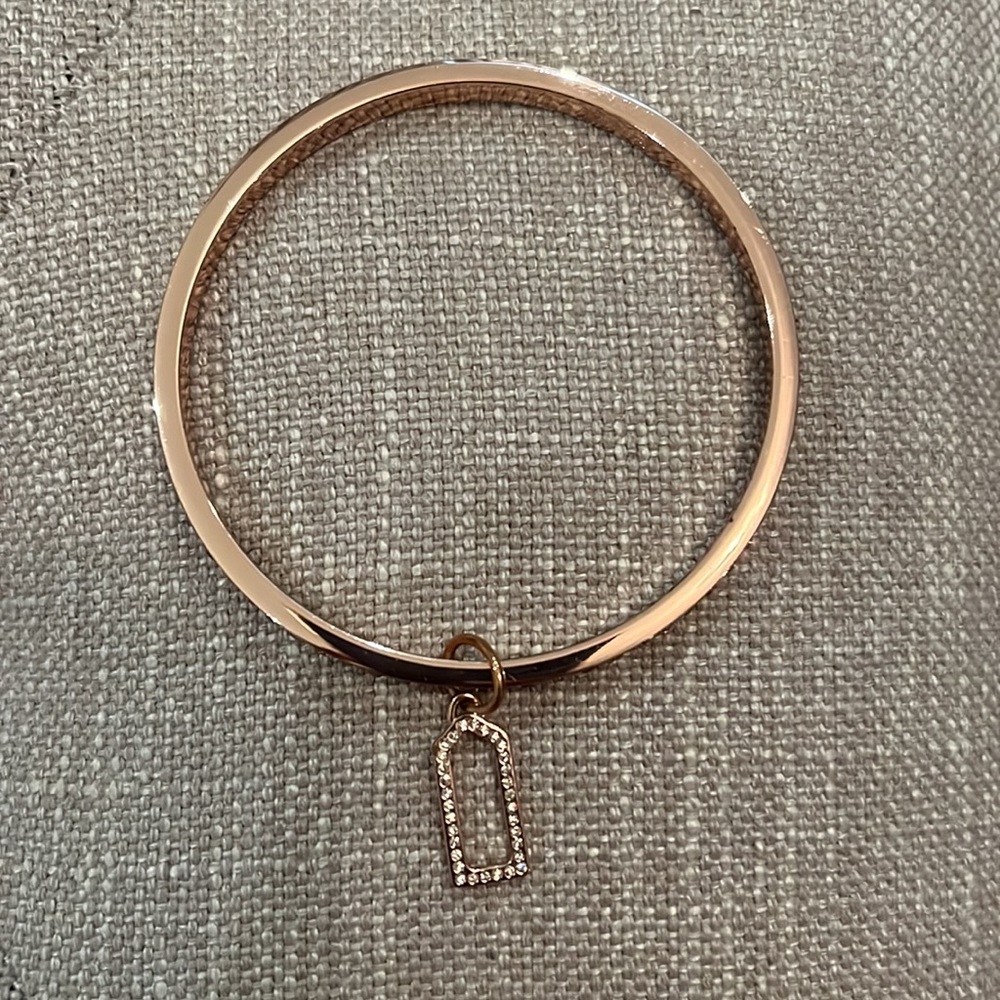 Rose gold bangle - Picture 2 of 2